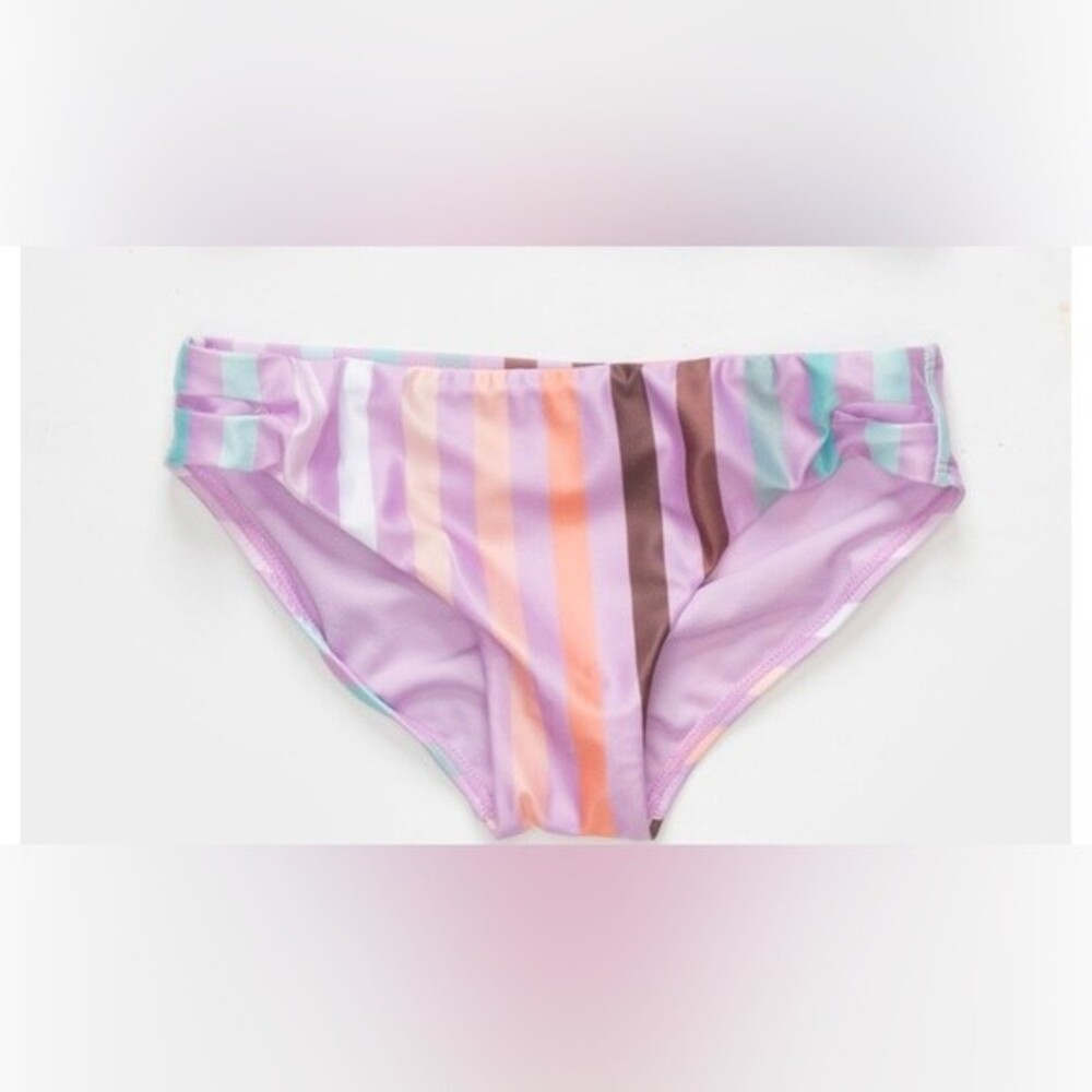 Raisins Girls Striped Swim Bottom SZ 7